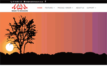 Tablet Screenshot of madetomeasure.co.za