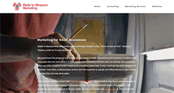 Desktop Screenshot of madetomeasure.com.au