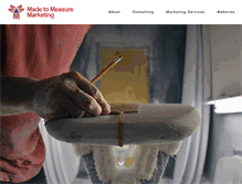 Tablet Screenshot of madetomeasure.com.au